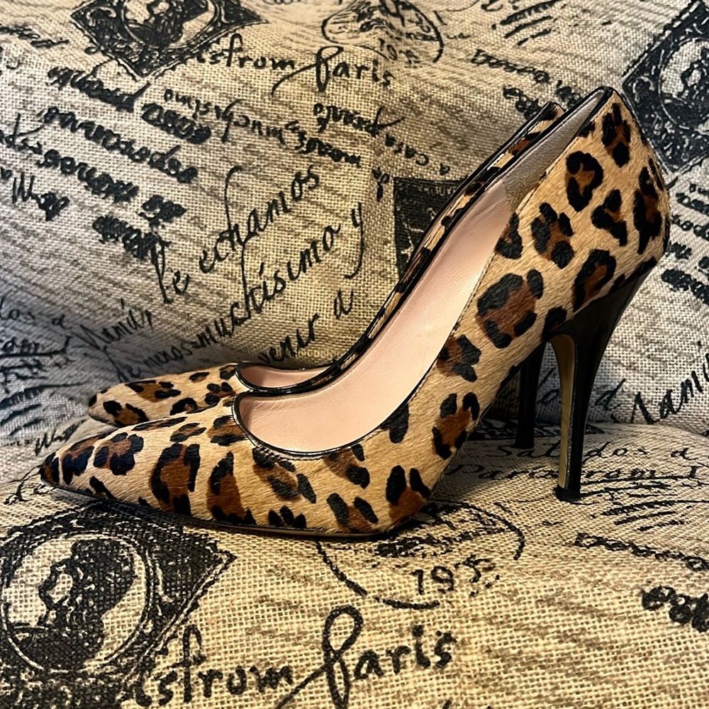Kate Spade Animal print Pumps size 8-1/2M